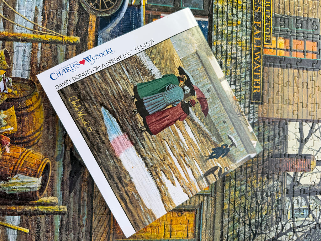 Dampy Donuts on a Dreary Day (1000 pc)