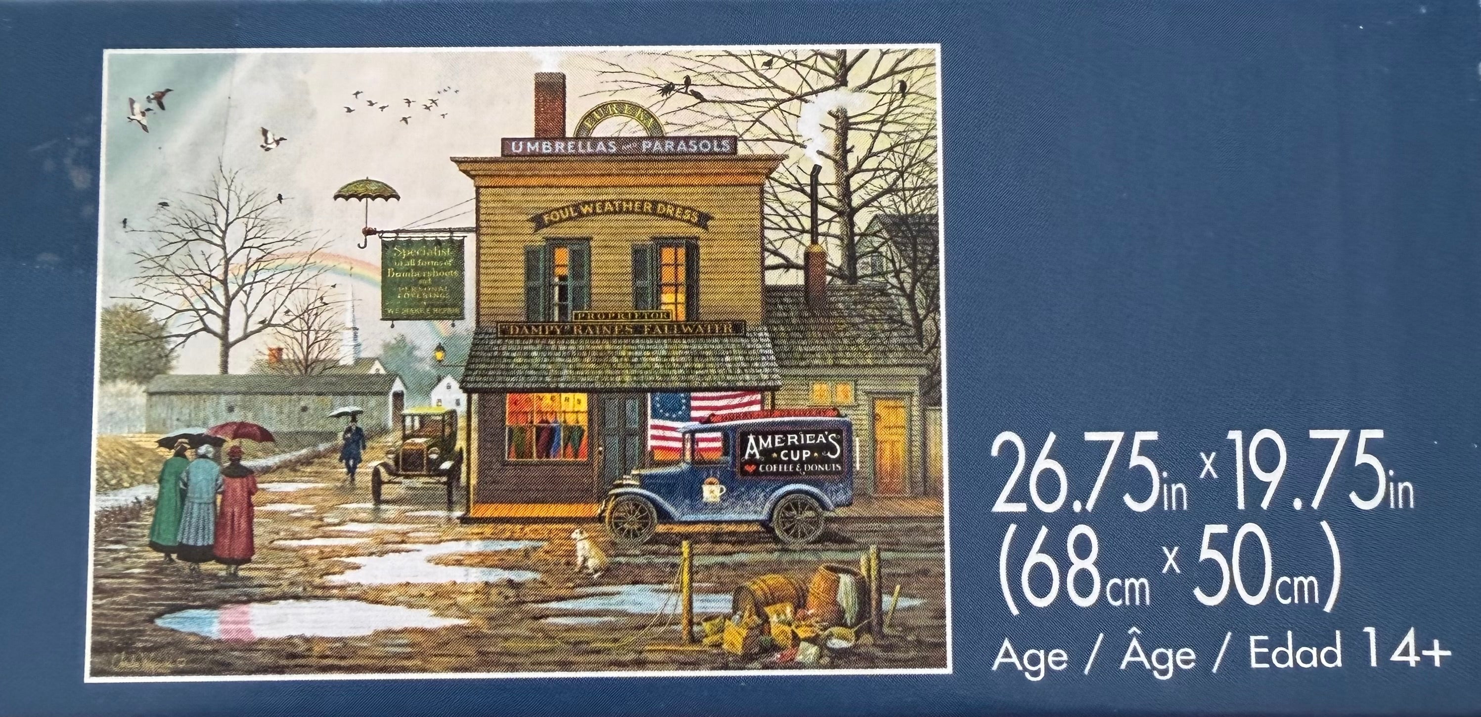 Dampy Donuts on a Dreary Day (1000 pc)