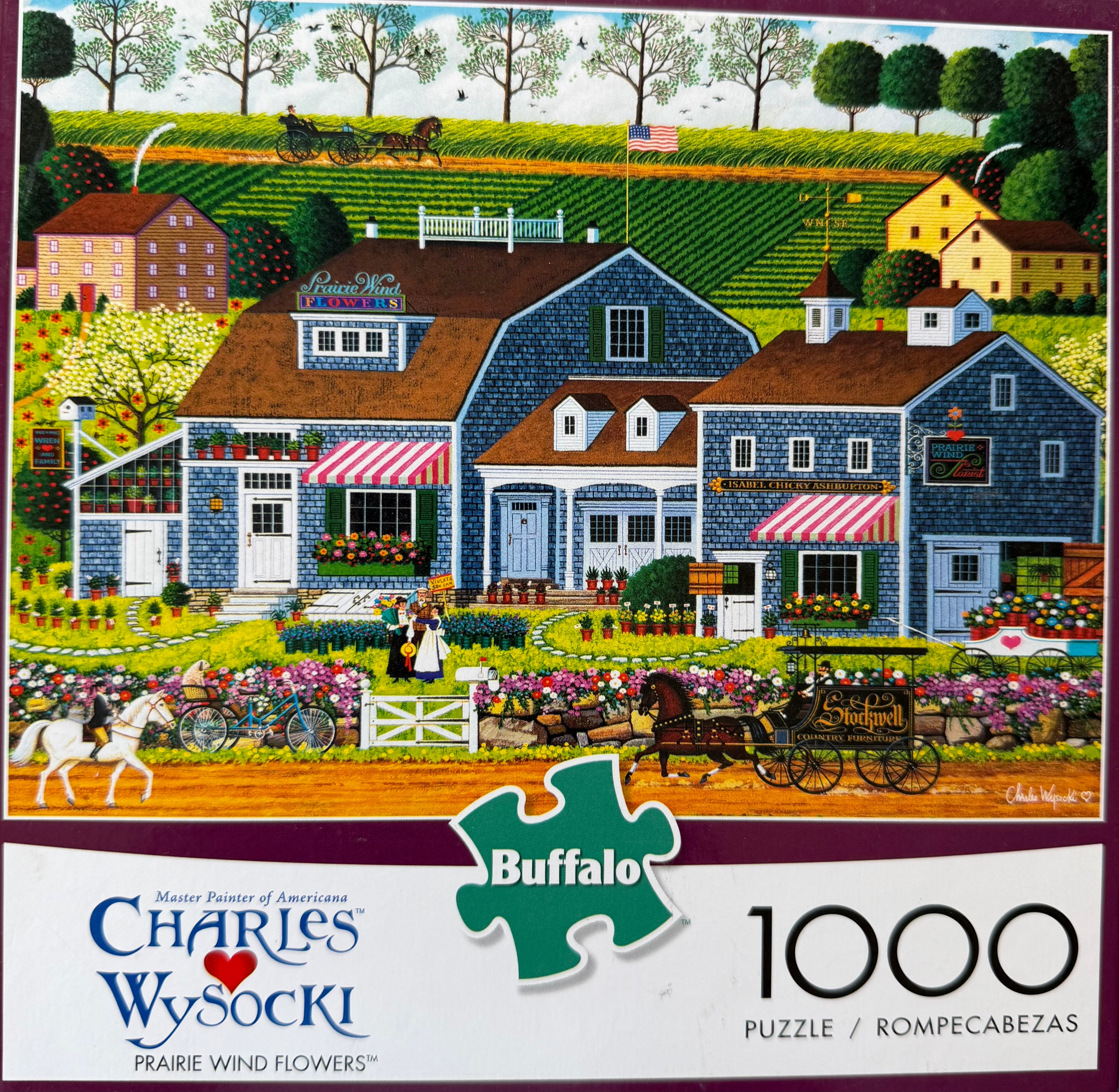 Prairie Wind Flowers (1000 pc)