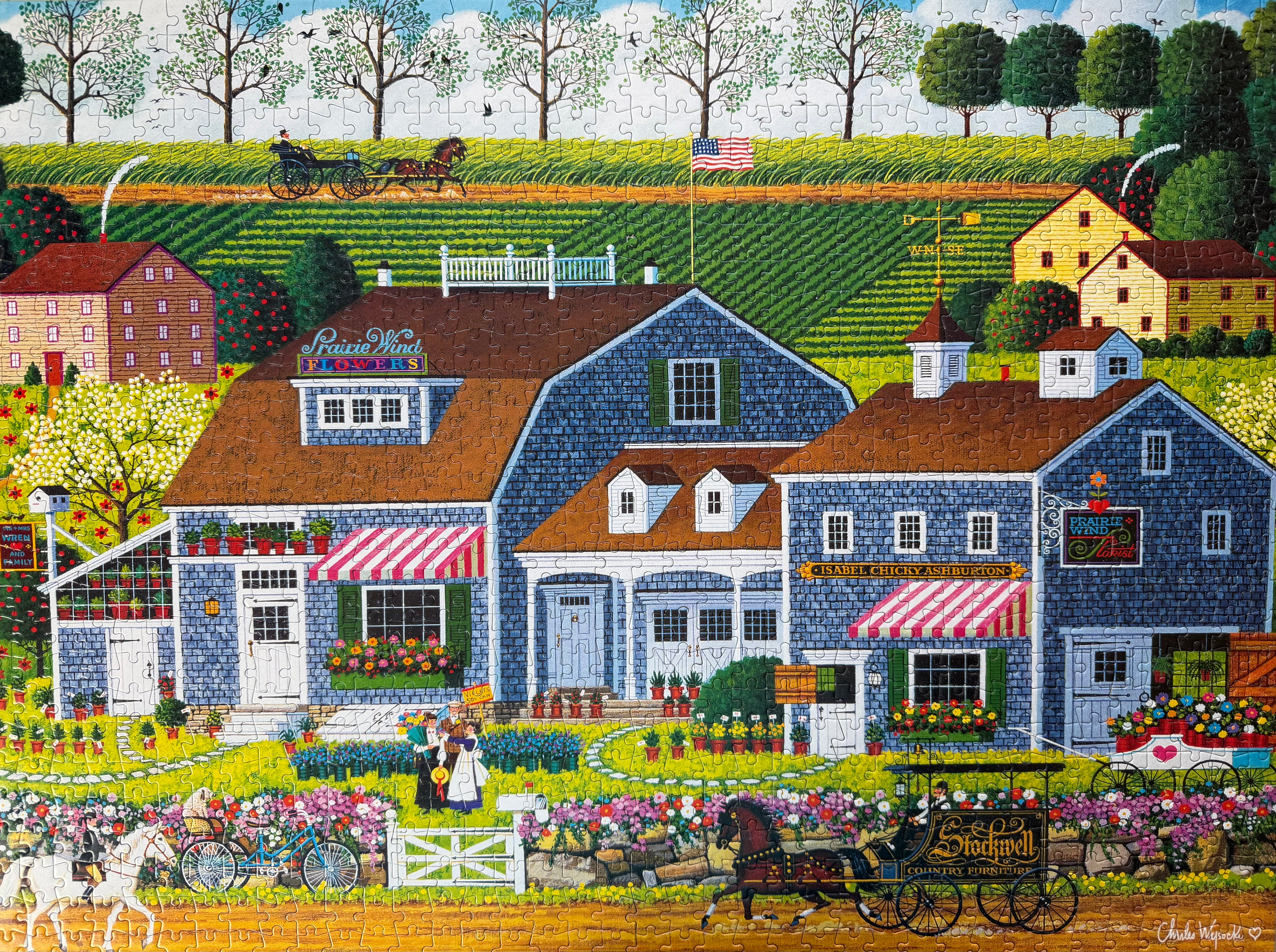 Prairie Wind Flowers (1000 pc)