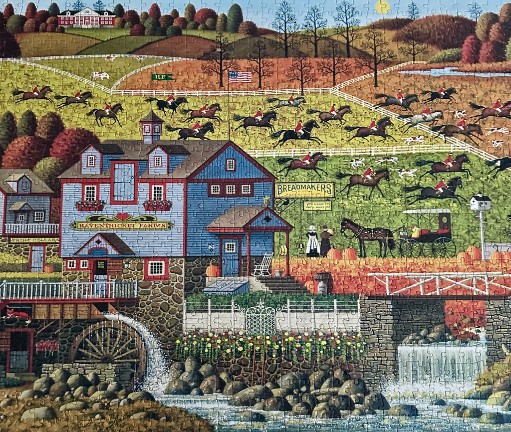 Foxy Fox Outfoxes the Hunter (1000 pc)