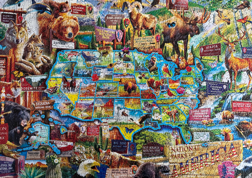 National Parks of America (1000 pc)