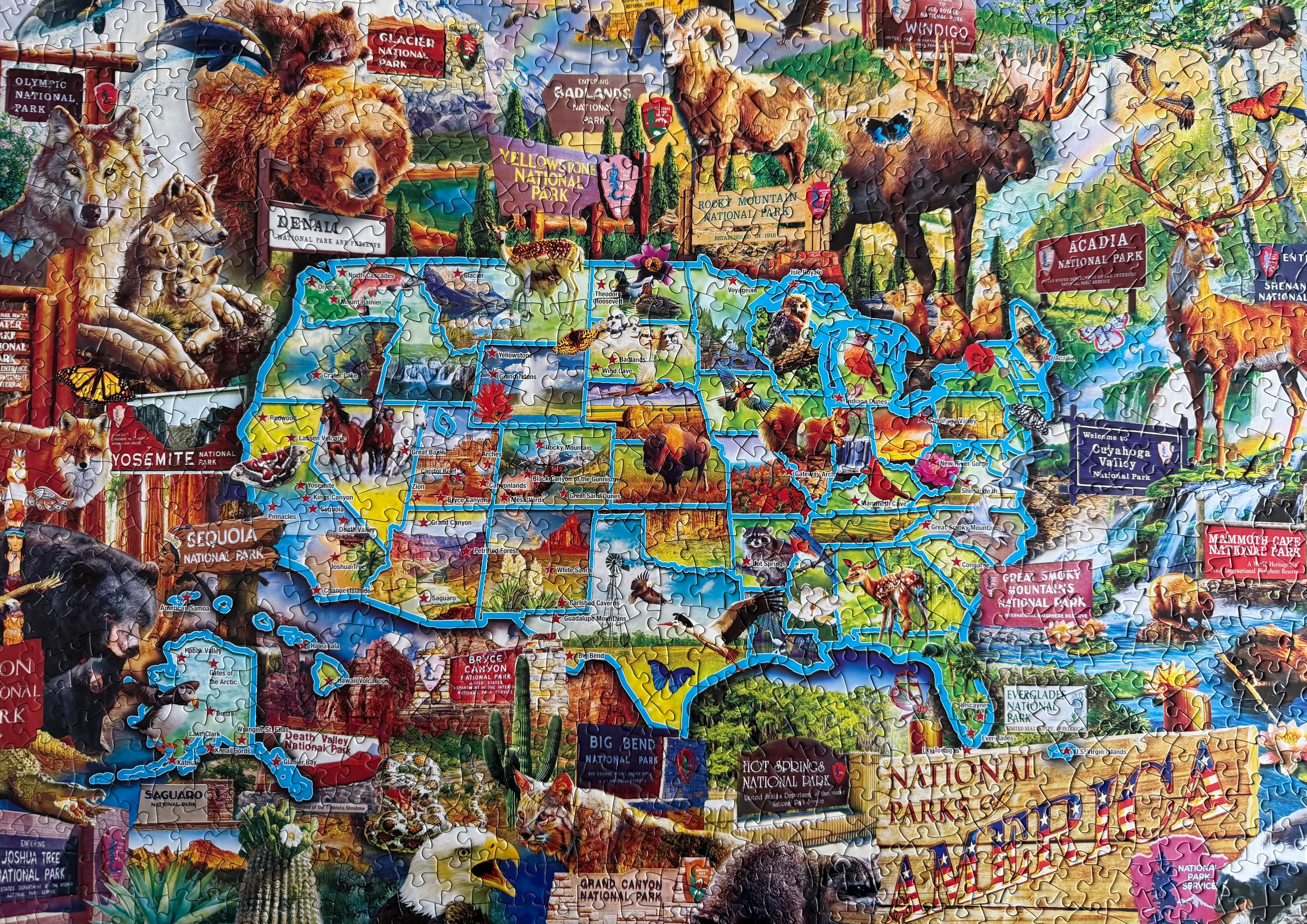 National Parks of America (1000 pc)