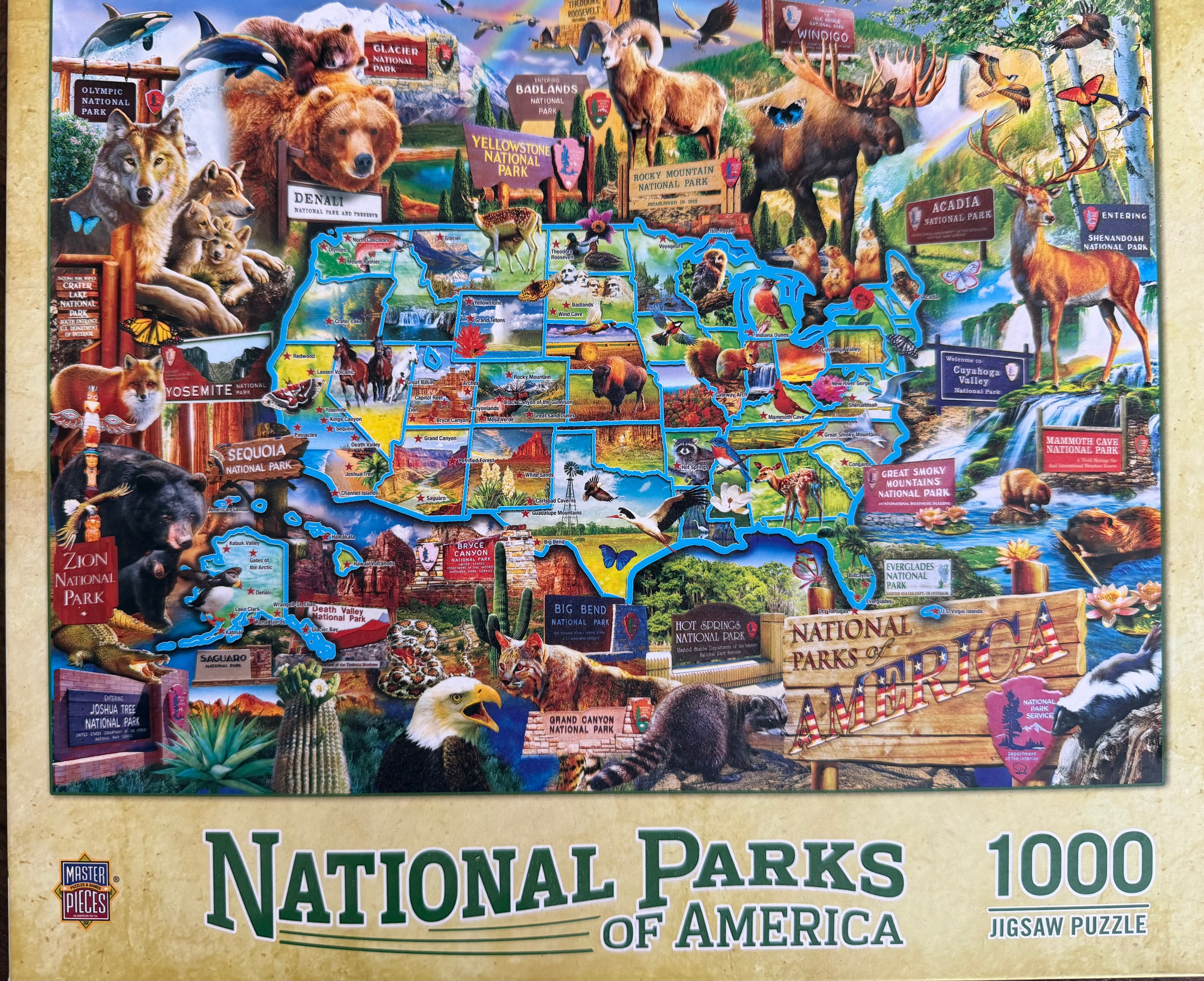 National Parks of America (1000 pc)