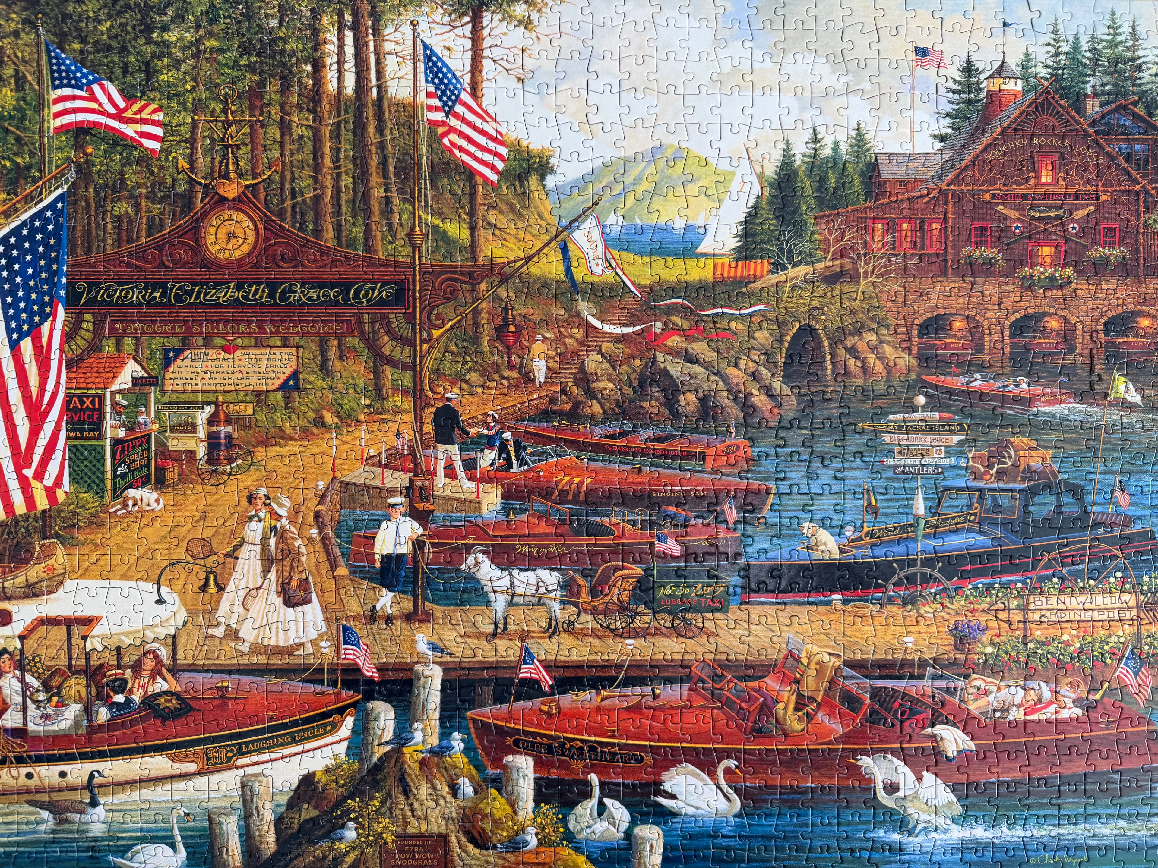 Lost in the Woodies (1000 pc)