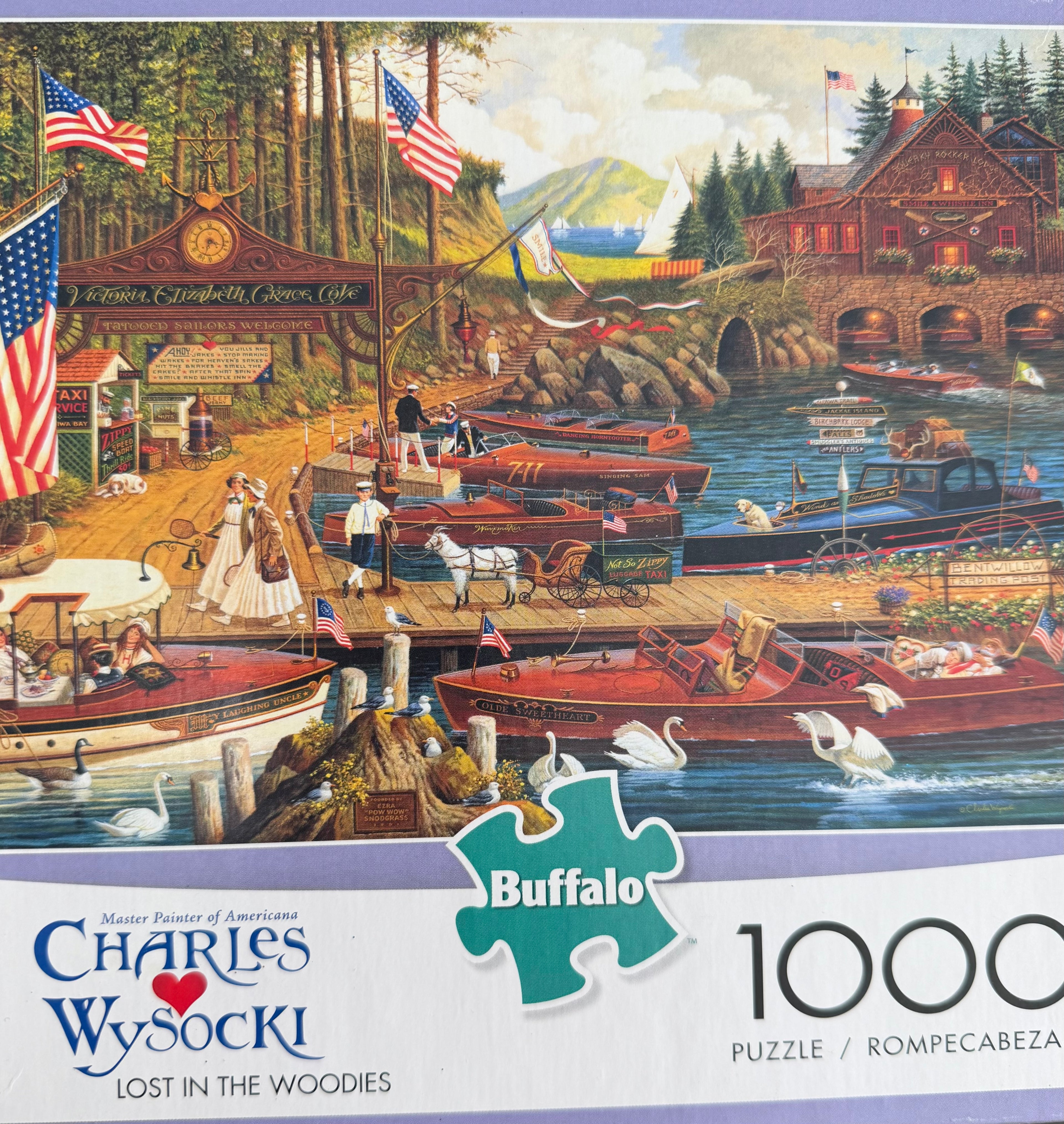 Lost in the Woodies (1000 pc)