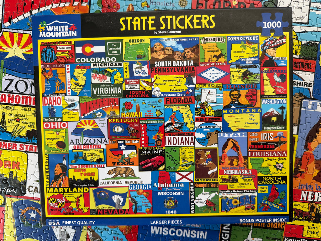 State Stickers (1000 pc)