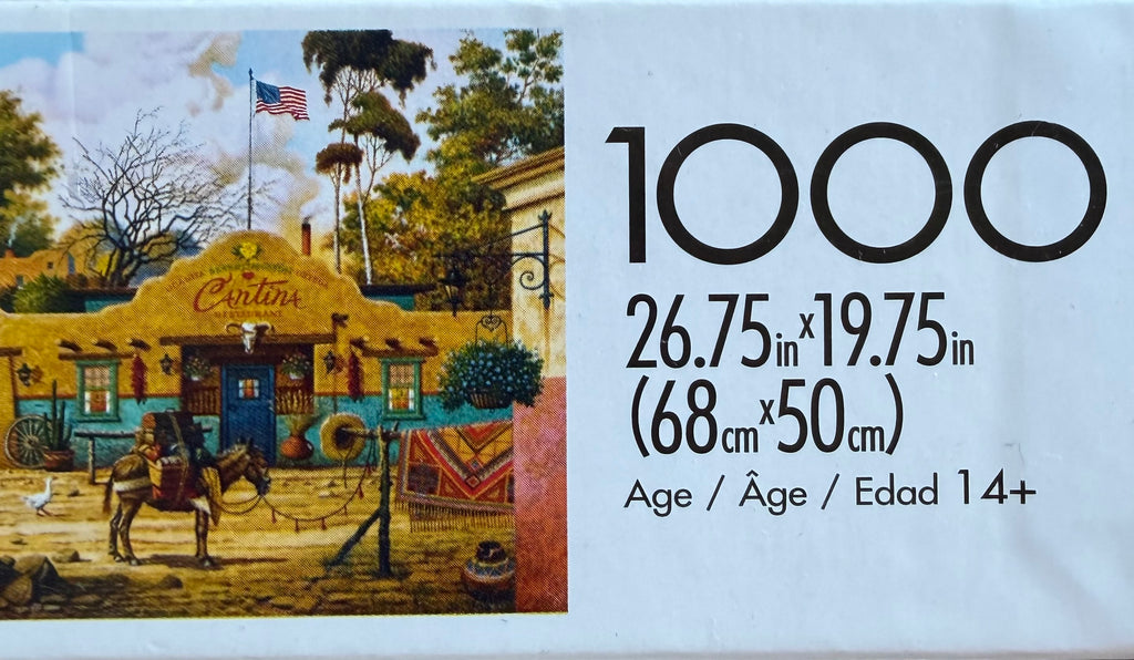 Sunday Morning Stroll (1000 pc) - Charles Wysocki - Used & Complete